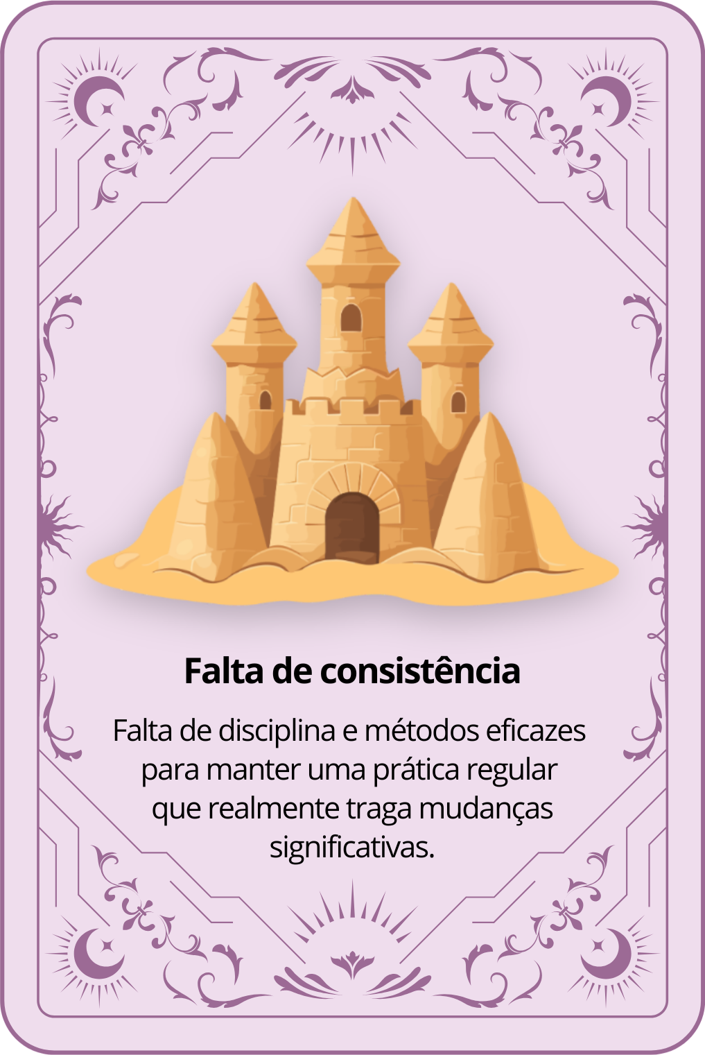 Tarot Fala de consistência